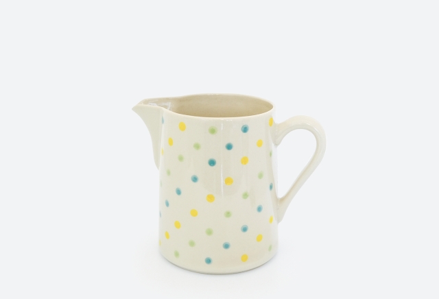 1 L Krug Tupfen Gr&uuml;nt&ouml;ne