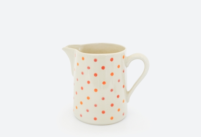 1 L Krug Tupfen Oranget&ouml;ne