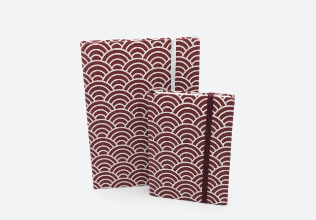Agenda A5 hoch Bogen rostrot