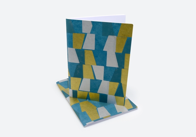 Muster kubisch metallic