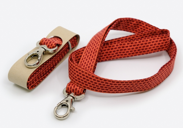 B&auml;ndel lang Muster orange