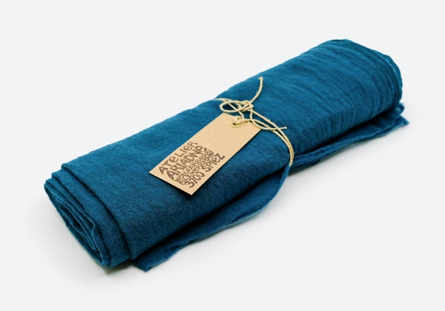 Woll&eacute;tamine Schal petrol