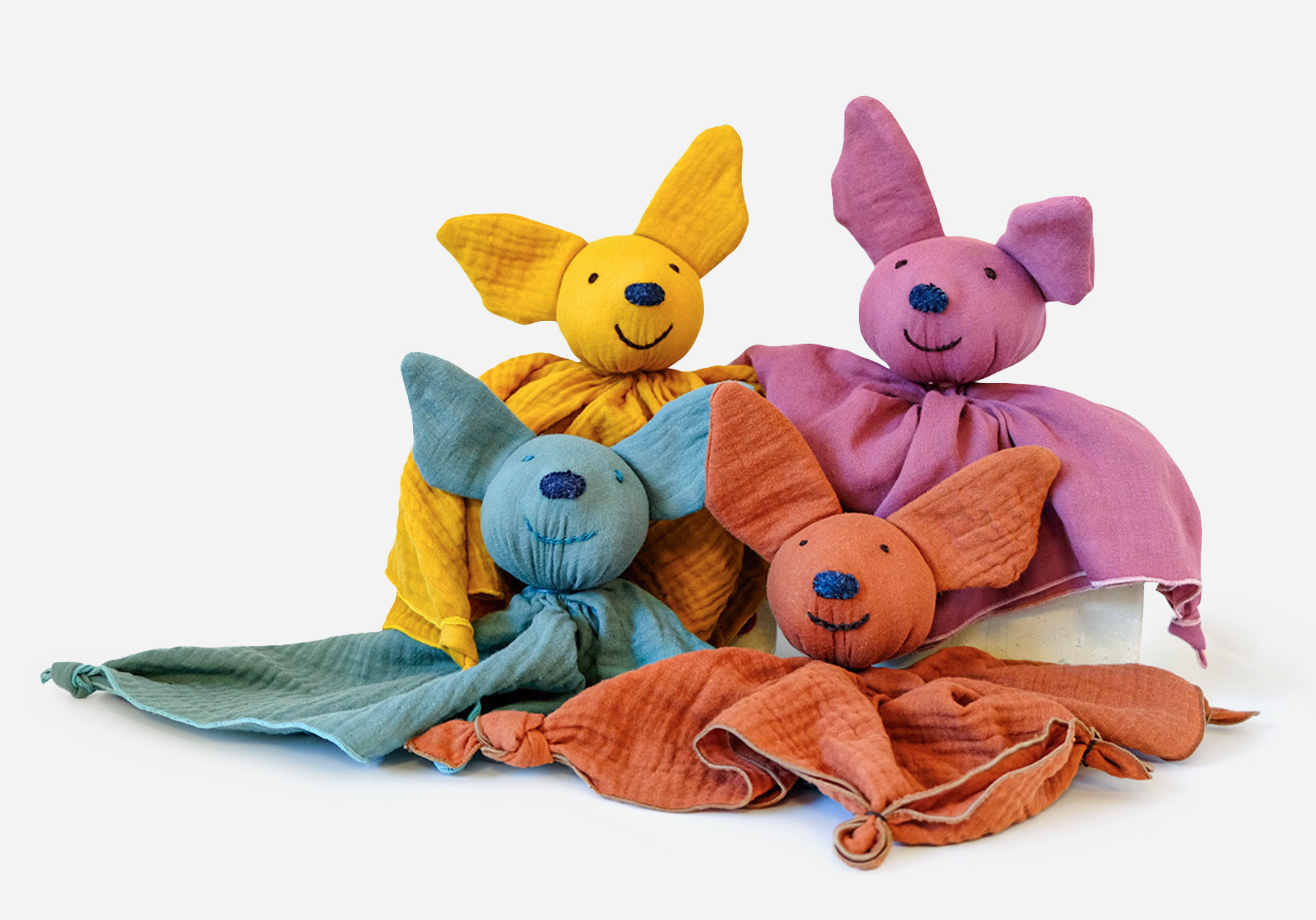 Fledermaus-Nuscheli violett