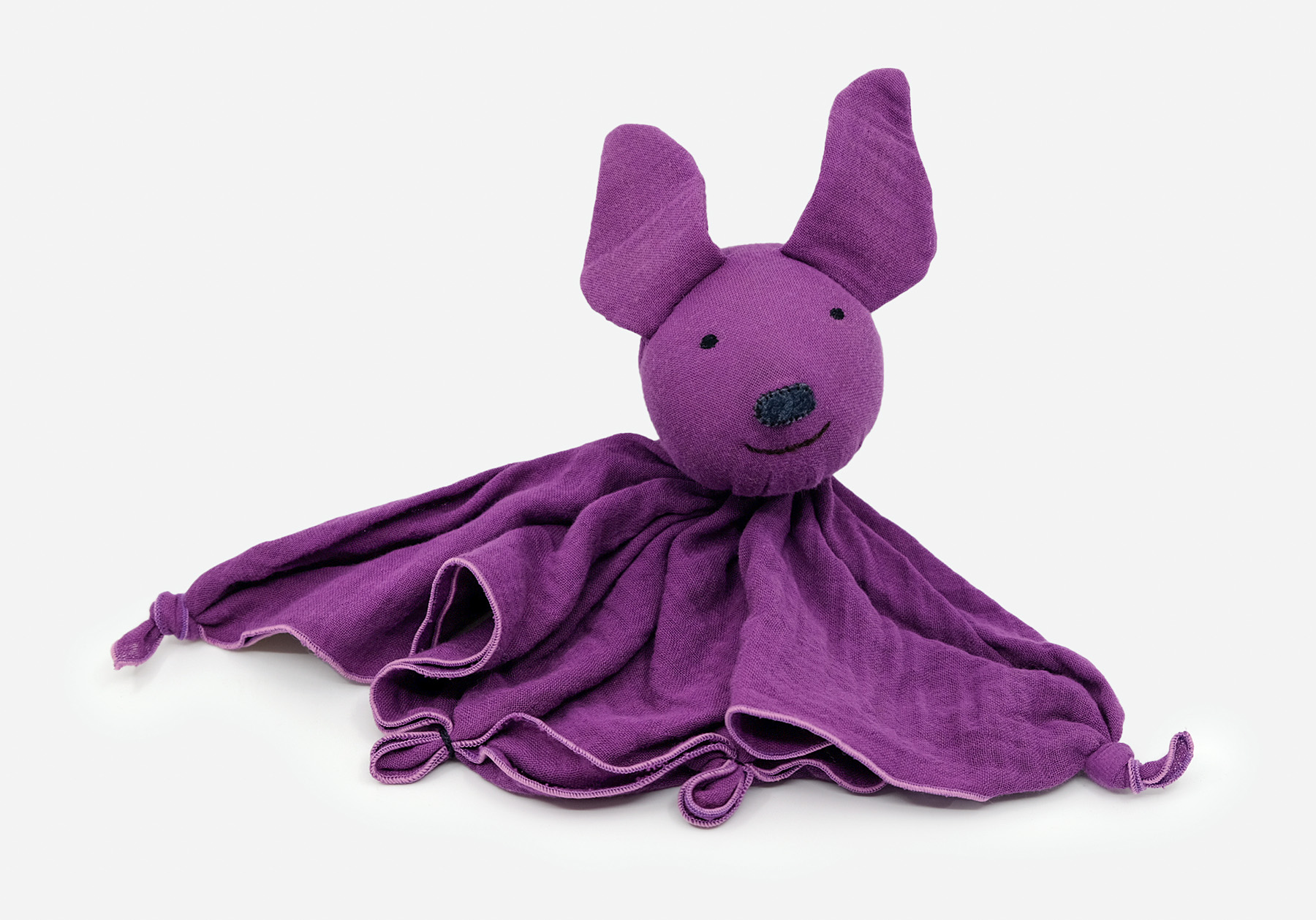 Fledermaus-Nuscheli violett