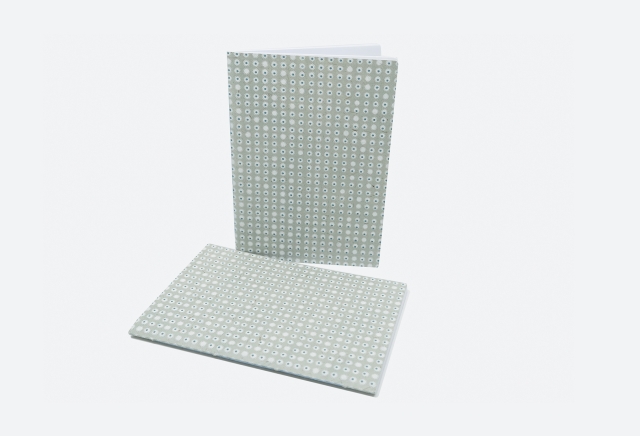 Hell grau Sternblumenpunkte