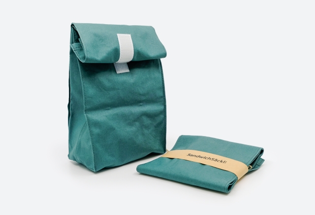 Sandwichbeutel uni marine