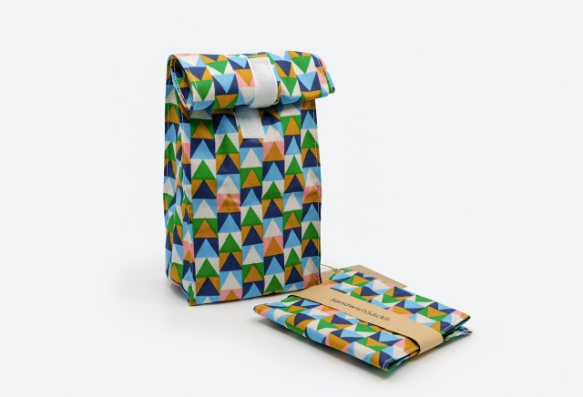 Sandwichbeutel Dreiecksmuster
