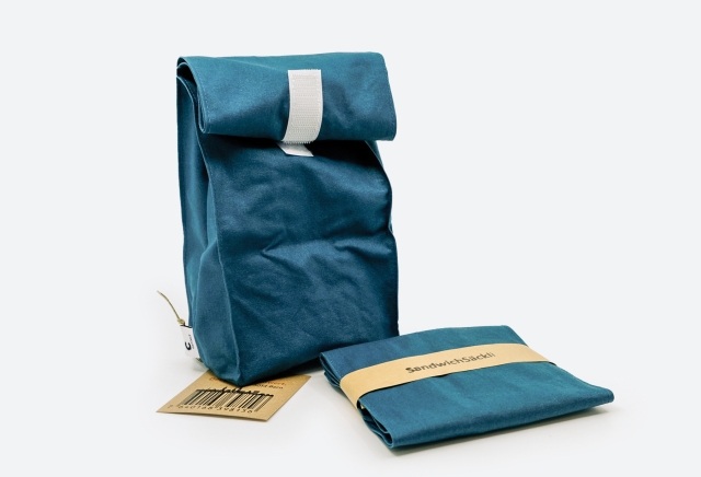 Sandwichbeutel uni dunkel