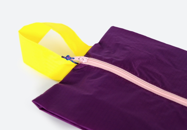 Travelbag aubergine (L)