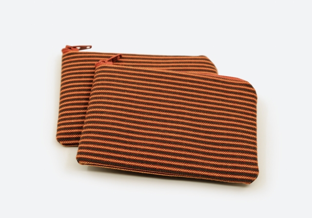 Kreditetui  gestreift orange